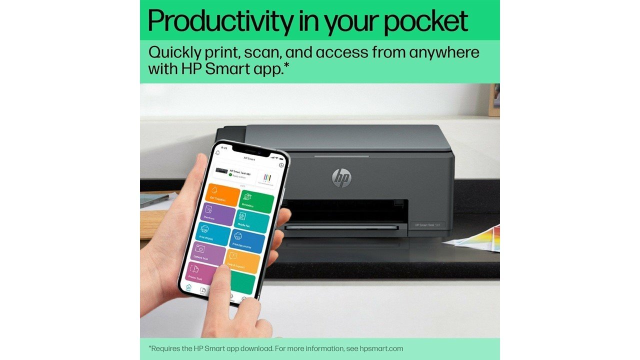 HP Smart Tank 581 All-in-One Printer